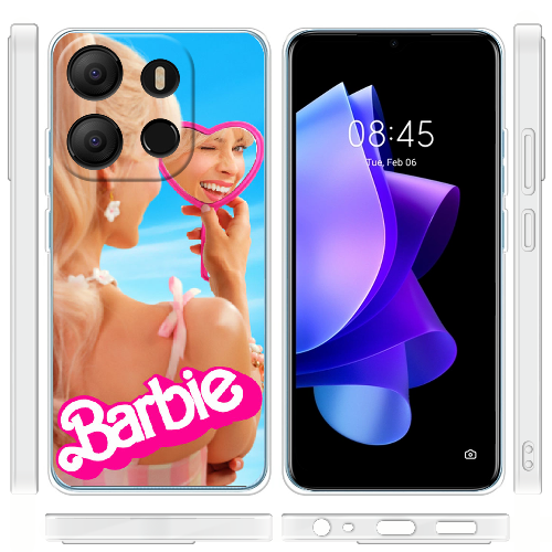 Чехол BoxFace Tecno Pop 7 Barbie 2023