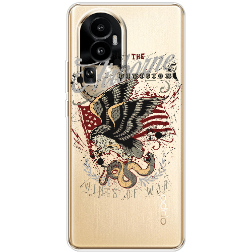 Чехол BoxFace OPPO Reno 10 (China) Wings of War