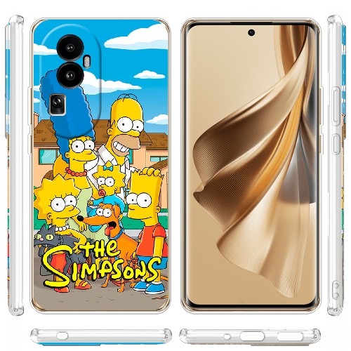 Чехол BoxFace OPPO Reno 10 (China) the simpsons