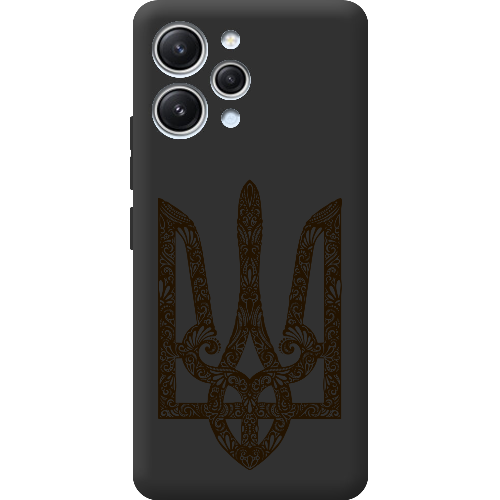 Чехол BoxFace Xiaomi Redmi 12 Ukrainian Black Trident