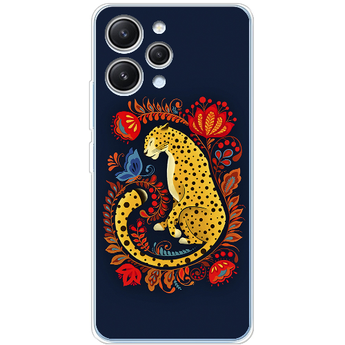 Чехол BoxFace Xiaomi Redmi 12 Petrykivka Leopard