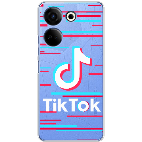 Чехол BoxFace Tecno Camon 20 Pro 4G Tik Tok