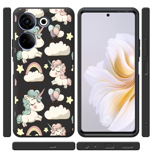 Чехол BoxFace Tecno Camon 20 Pro 4G Unicorns