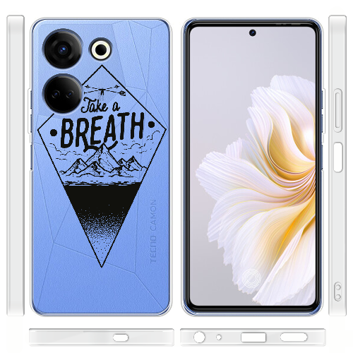 Чехол BoxFace Tecno Camon 20 Pro 4G Take a Breath