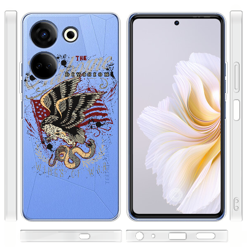 Чехол BoxFace Tecno Camon 20 Pro 4G Wings of War