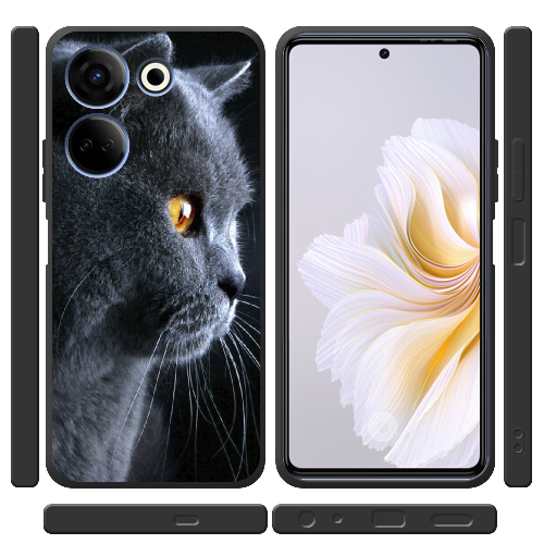 Чехол BoxFace Tecno Camon 20 Pro 4G English cat