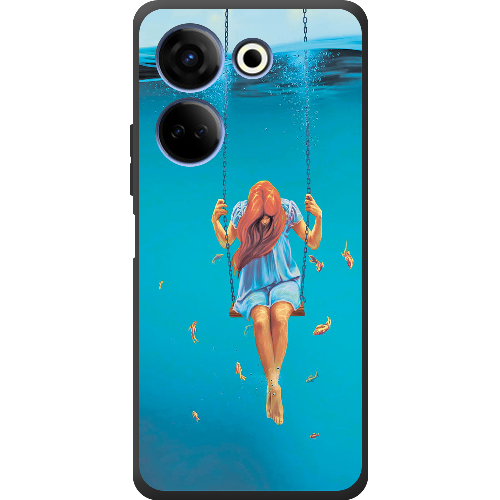 Чехол BoxFace Tecno Camon 20 Pro 4G Girl In The Sea