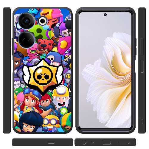 Чехол BoxFace Tecno Camon 20 Pro 4G Brawl Stars