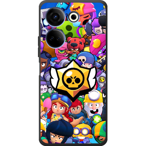 Чехол BoxFace Tecno Camon 20 Pro 4G Brawl Stars