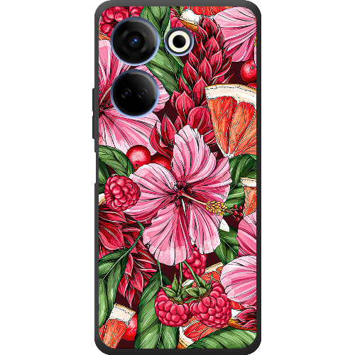 Чехол BoxFace Tecno Camon 20 Pro 4G Tropical Flowers