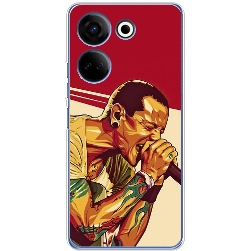 Чехол BoxFace Tecno Camon 20 Pro 4G Chester Bennington