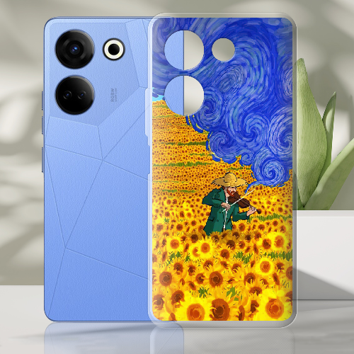 Чехол BoxFace Tecno Camon 20 Pro 4G Музика незалежної України