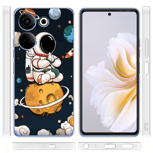 Чехол BoxFace Tecno Camon 20 Pro 4G Astronaut