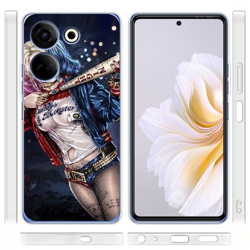 Чехол BoxFace Tecno Camon 20 Pro 4G Harley Quinn