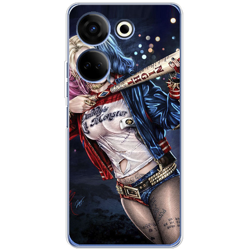 Чехол BoxFace Tecno Camon 20 Pro 4G Harley Quinn