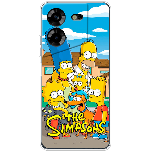 Чехол BoxFace Tecno POVA 5 the simpsons