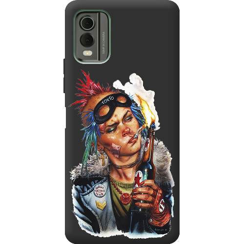 Чехол BoxFace Nokia C32 Tanker Girl