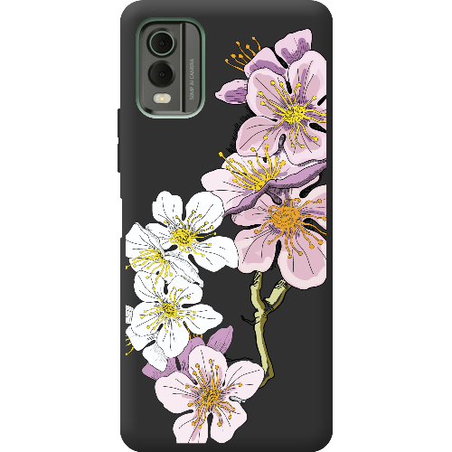 Чехол BoxFace Nokia C32 Cherry Blossom