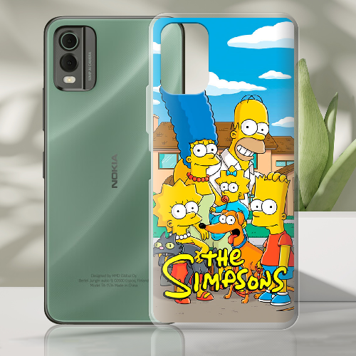 Чехол BoxFace Nokia C32 the simpsons