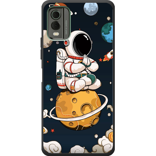 Чехол BoxFace Nokia C32 Astronaut