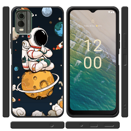 Чехол BoxFace Nokia C32 Astronaut