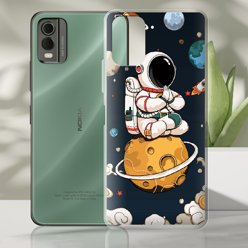 Чехол BoxFace Nokia C32 Astronaut