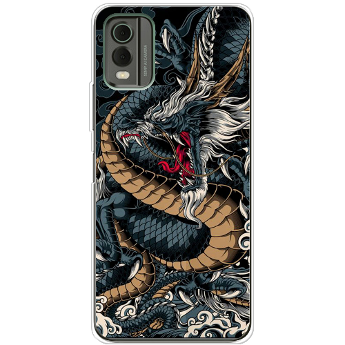 Чехол BoxFace Nokia C32 Dragon Ryujin