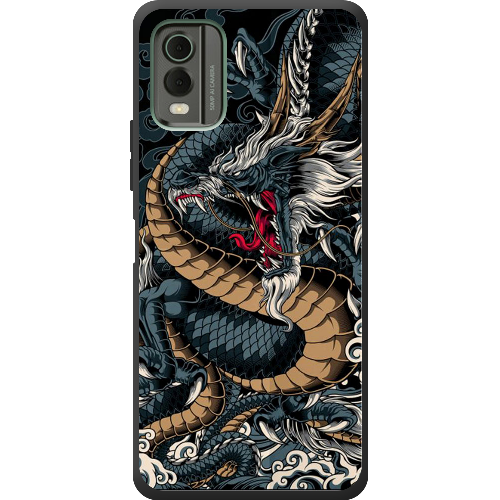 Чехол BoxFace Nokia C32 Dragon Ryujin