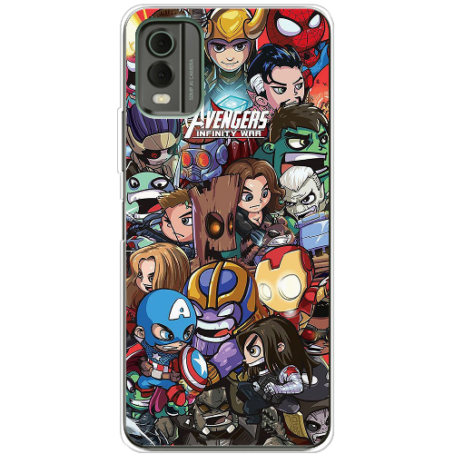 Чехол BoxFace Nokia C32 Avengers Infinity War