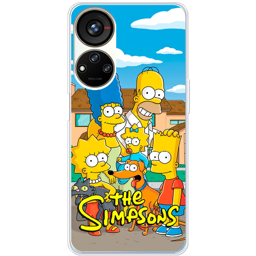 Чехол BoxFace ZTE Blade V40s the simpsons