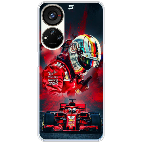 Чехол BoxFace ZTE Blade V40s Racing Car