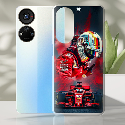 Чехол BoxFace ZTE Blade V40s Racing Car