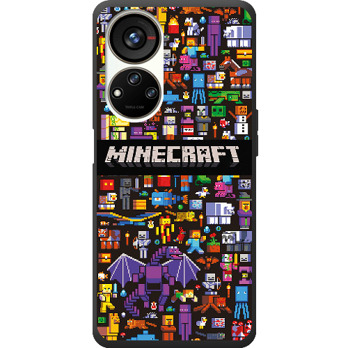 Чехол BoxFace ZTE Blade V40s Minecraft Mobbery