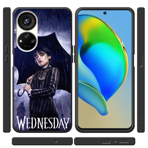 Чехол BoxFace ZTE Blade V40s Wednesday Addams