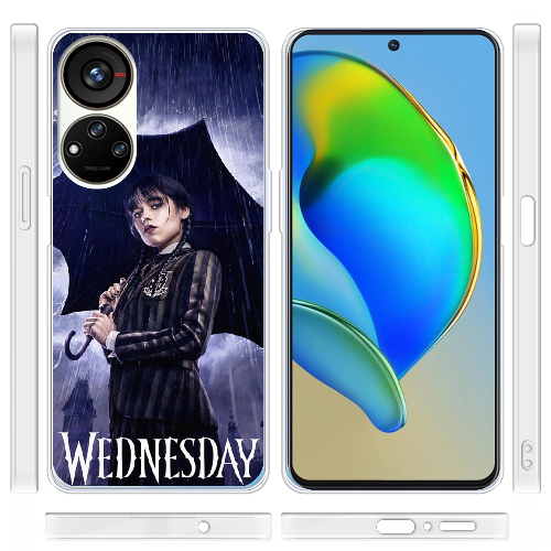 Чехол BoxFace ZTE Blade V40s Wednesday Addams