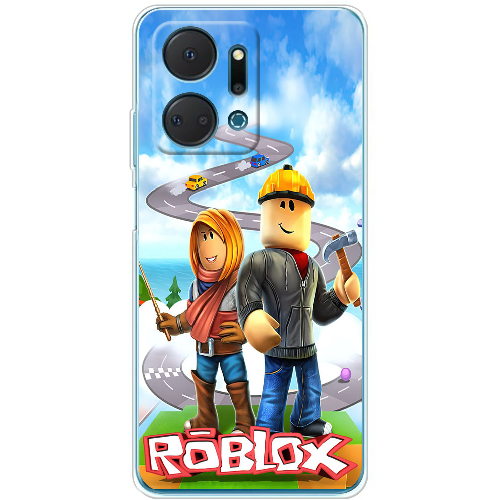 Чехол BoxFace Honor X7a Roblox Білдерман