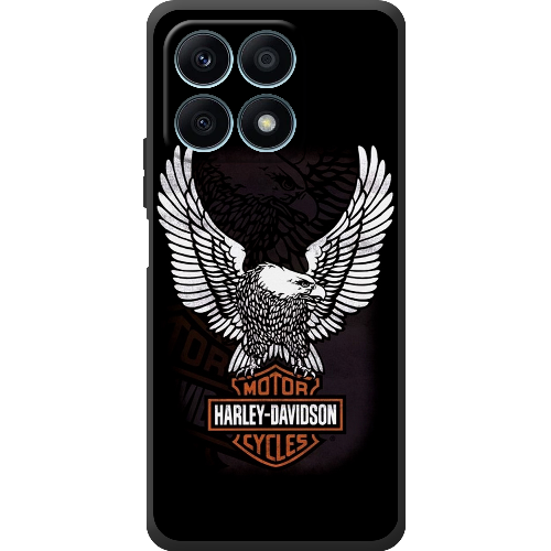 Чехол BoxFace Honor X8a Harley Davidson and eagle