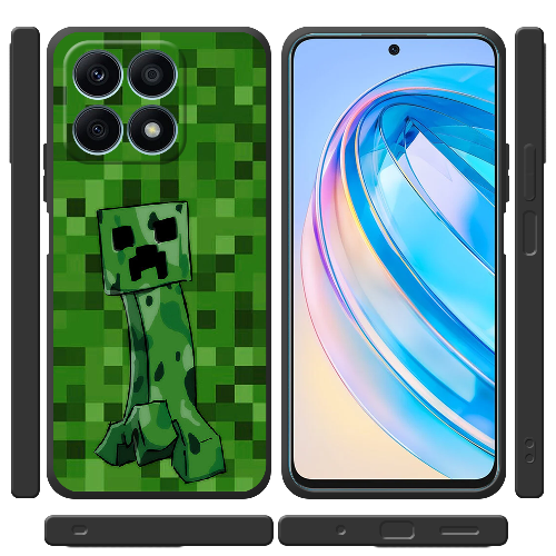 Чехол BoxFace Honor X8a Minecraft Creeper