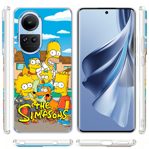 Чехол BoxFace OPPO Reno 10 the simpsons