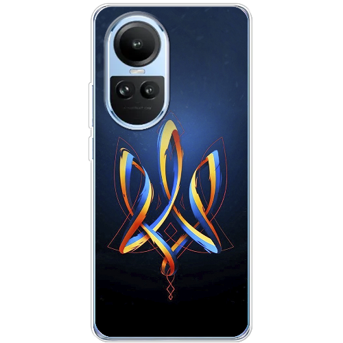 Чехол BoxFace OPPO Reno 10 Ukrainian Emblem