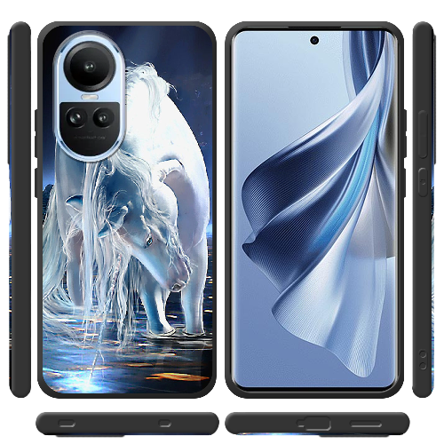 Чехол BoxFace OPPO Reno 10 White Horse