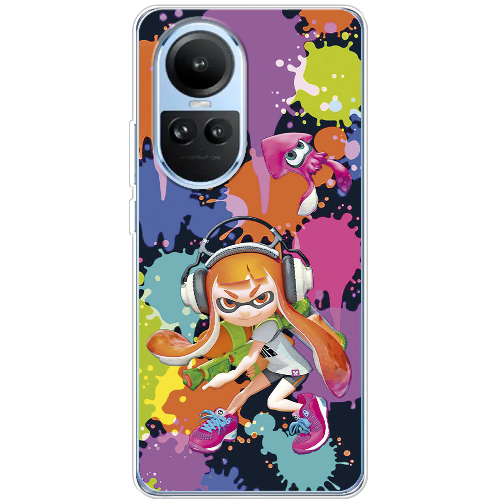 Чехол BoxFace OPPO Reno 10 Splatoon Inklings