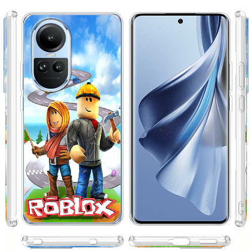 Чехол BoxFace OPPO Reno 10 Roblox Білдерман