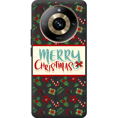 Чехол BoxFace Realme 11 Pro / 11 Pro Plus Vintage Christmas Congratulation