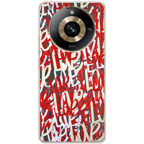 Чехол BoxFace Realme 11 Pro / 11 Pro Plus Love Graffiti