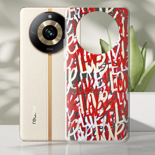 Чехол BoxFace Realme 11 Pro / 11 Pro Plus Love Graffiti