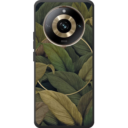 Чехол BoxFace Realme 11 Pro / 11 Pro Plus Green Leaf