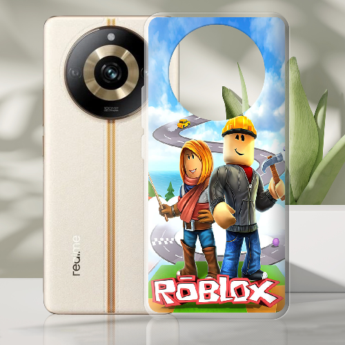 Чехол BoxFace Realme 11 Pro / 11 Pro Plus Roblox Білдерман