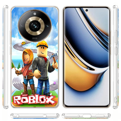 Чехол BoxFace Realme 11 Pro / 11 Pro Plus Roblox Білдерман