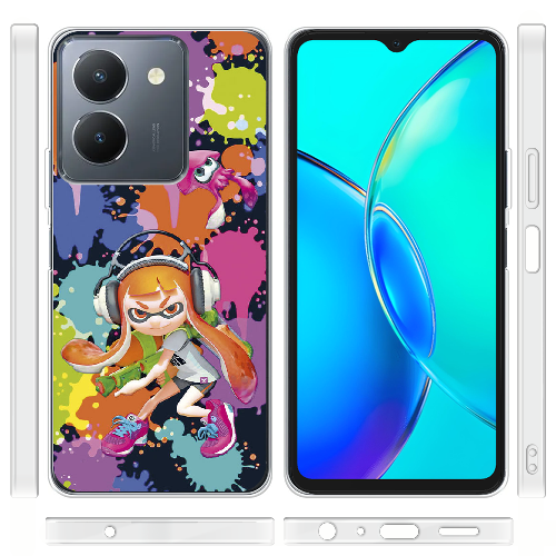 Чехол BoxFace Vivo Y36 Splatoon Inklings